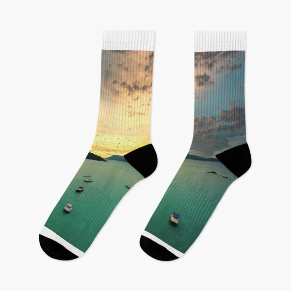 Item preview, Sunset in Seychelles  designed and sold by BorneowithLove.