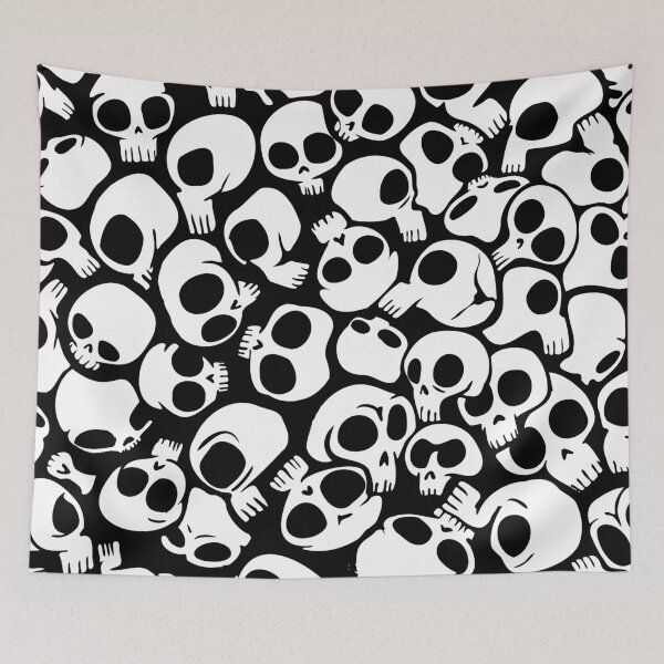 Item preview, Skull, skull pile designed and sold by DeadCatShop.