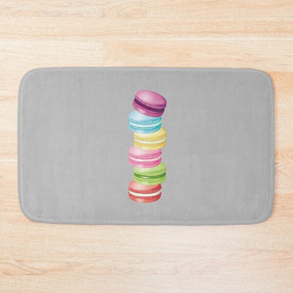 Item preview, Rainbow macaron sweet donuts heart mask designed and sold by Queengood.
