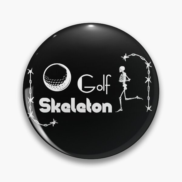 Item preview, golf skeleton,2021,gift idea, designed and sold by MedBoularouah.