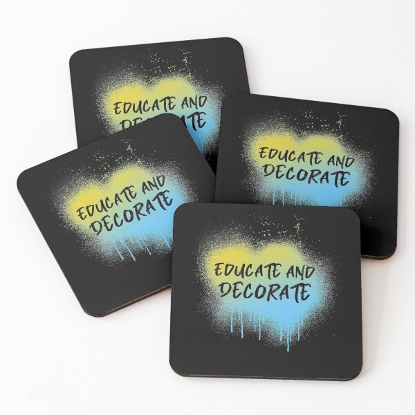 Item preview, Educate and Decorate, Art Teacher, Product Designer designed and sold by HomeConscious.
