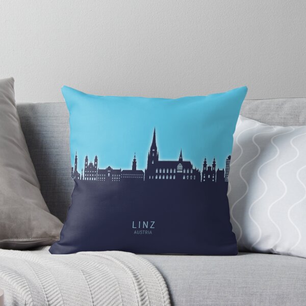 Item preview, Linz Austria Skyline designed and sold by ArtPrints.