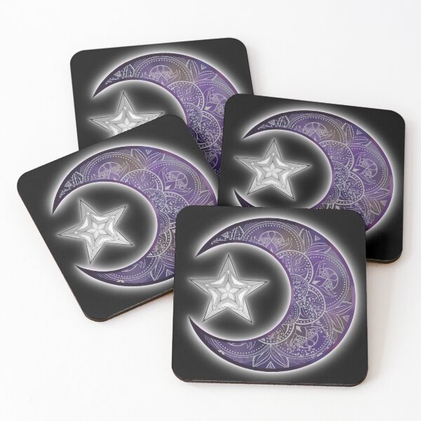 Item preview, Glowing Moon and Star designed and sold by heyoitsMaria17.