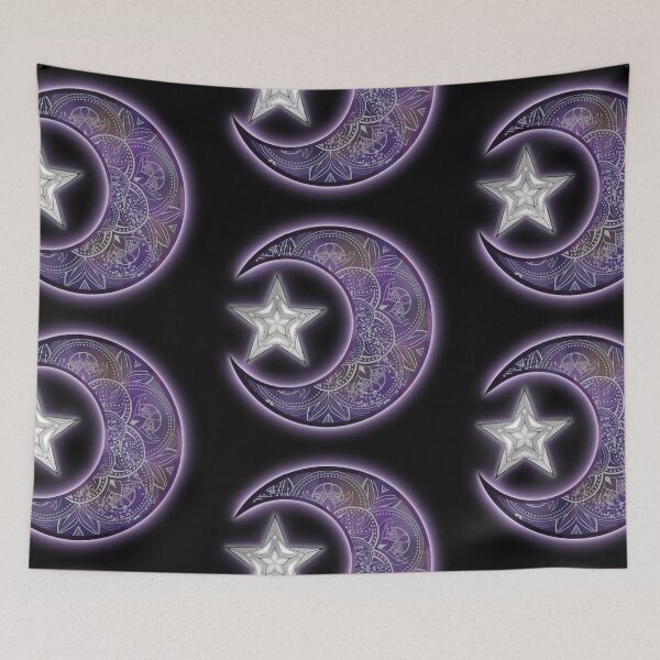 Item preview, Glowing Moon and Star designed and sold by heyoitsMaria17.