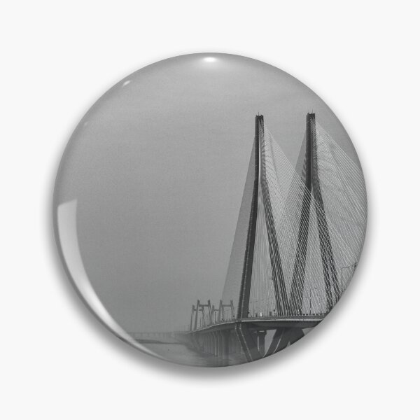 Item preview, Mumbai Sea Link Bridge, before sunrise in winter, India, modern art, wall art, print, personalised gifts, custom printed gifts designed and sold by CameraDesign.