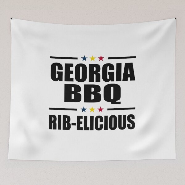 Item preview, Georgia BBQ - RIBELICIOUS designed and sold by MoonsmileProd.