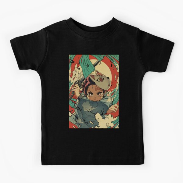Demon Slayer Kimetsu No Yaiba Tanjiro Kids T-Shirt