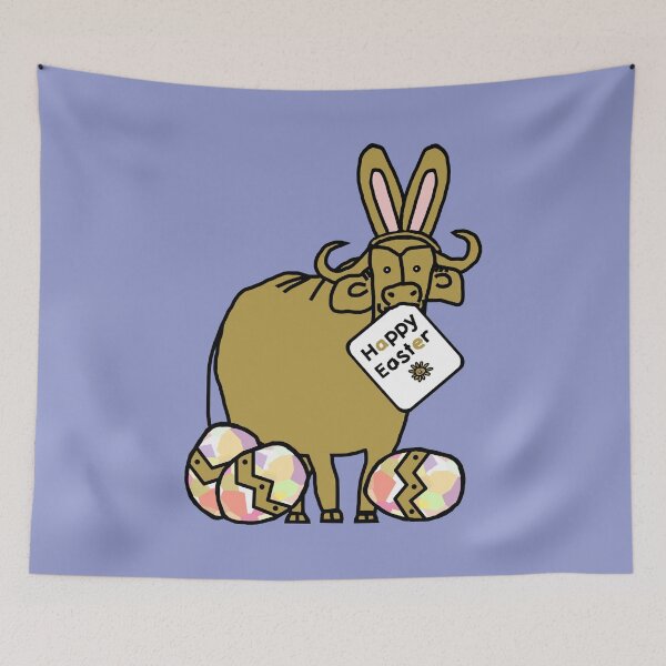 Item preview, Happy Easter Bunny Ears Ox designed and sold by ellenhenry.