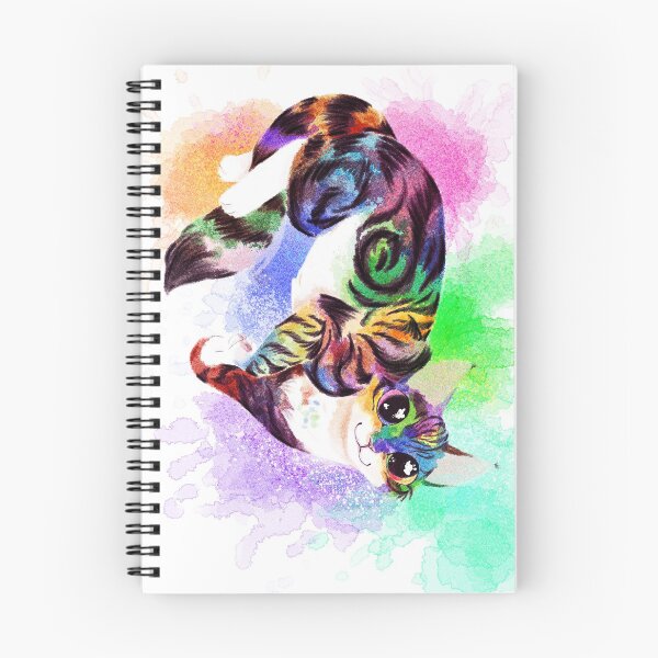 Item preview, Watercolour splash tabby cat designed and sold by Kristoffersson.