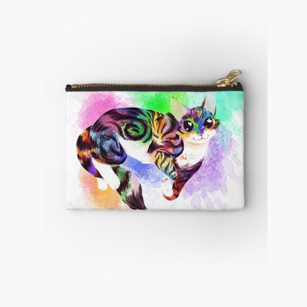 Item preview, Watercolour splash tabby cat designed and sold by Kristoffersson.