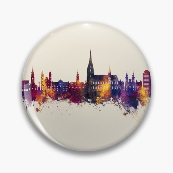 Item preview, Linz Austria Skyline designed and sold by ArtPrints.