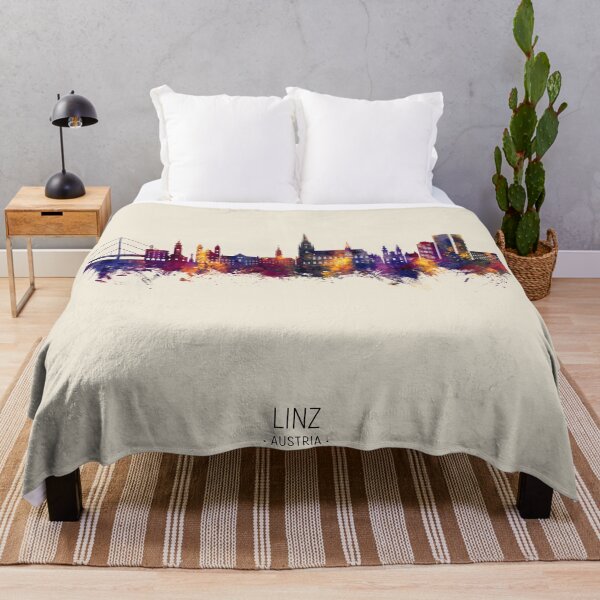 Item preview, Linz Austria Skyline designed and sold by ArtPrints.