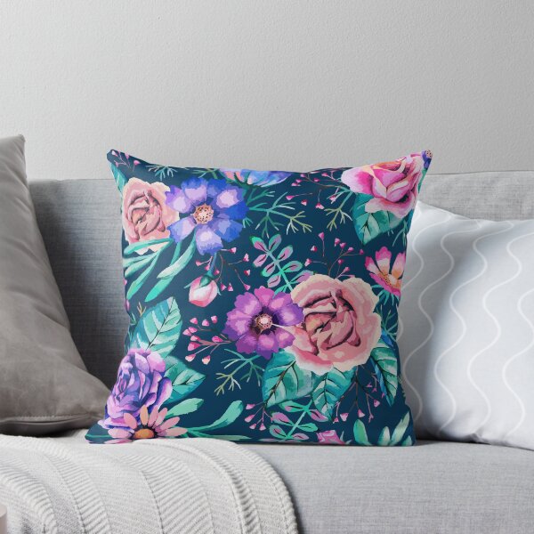 Item preview, Patrón de flores de colores designed and sold by GoDesign1.