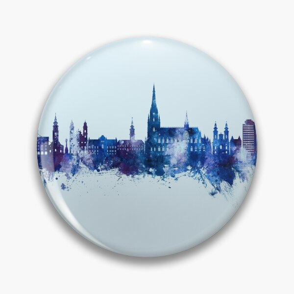 Item preview, Linz Austria Skyline designed and sold by ArtPrints.