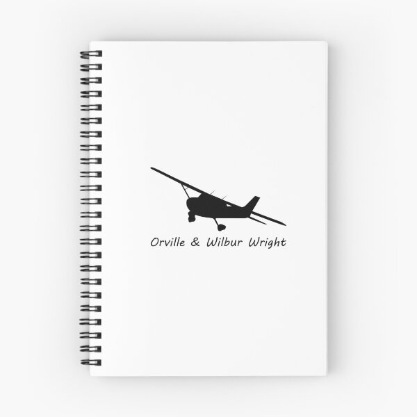 Artikelvorschau, Flugzeug, Orville & Wilbur Wright, schwarz und weiß, Luftfahrt entworfen und verkauft von buhnka.