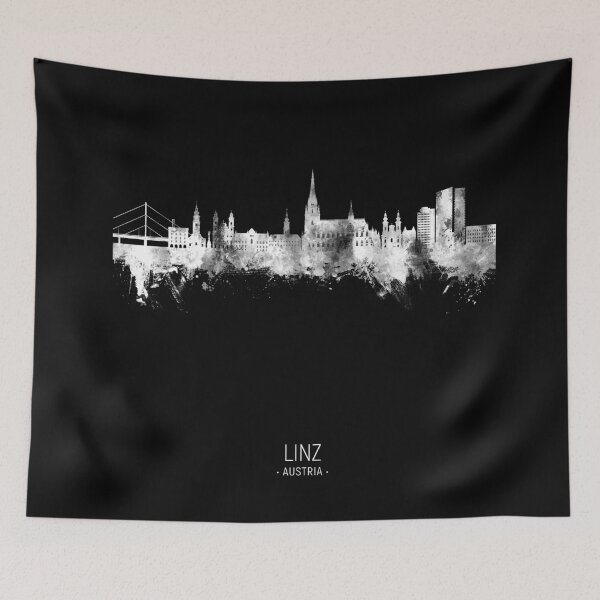 Item preview, Linz Austria Skyline designed and sold by ArtPrints.