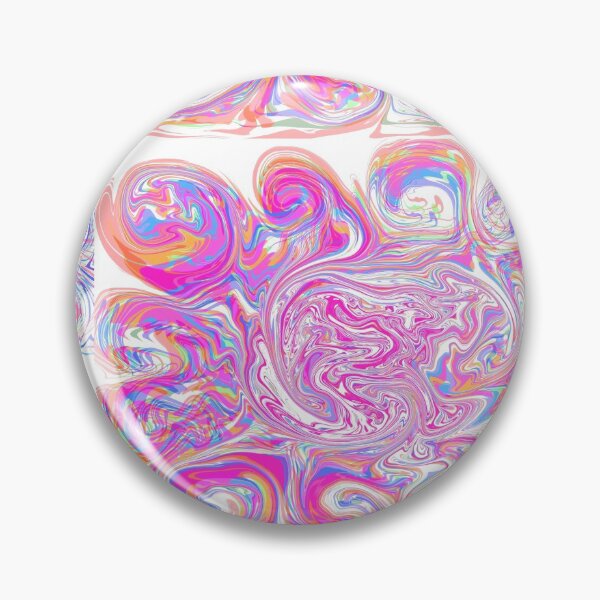 Item preview, Swirligig Flower pop art style designed and sold by headtrackerart.