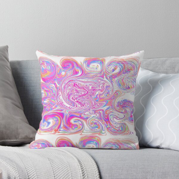 Item preview, Swirligig Flower pop art style designed and sold by headtrackerart.