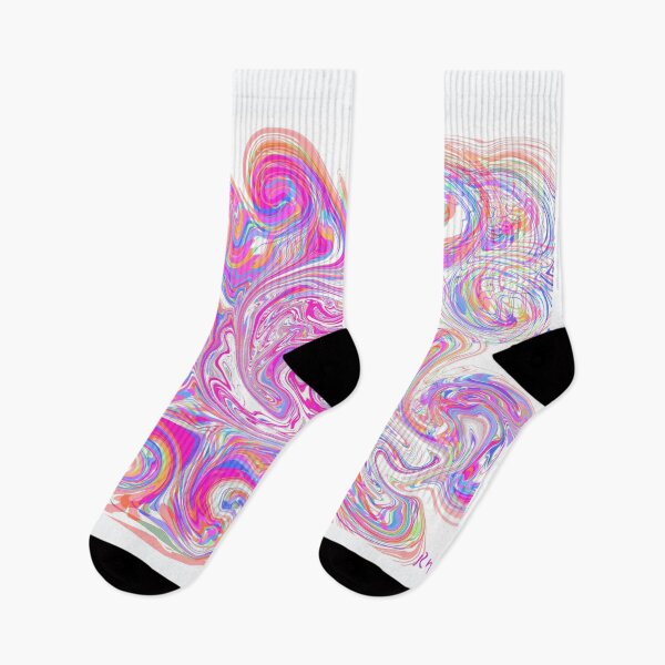 Item preview, Swirligig Flower pop art style designed and sold by headtrackerart.