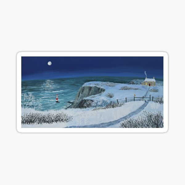 Item preview, A Winter's Night at the Lighthouse designed and sold by Jo Grundy.