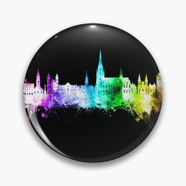 Item preview, Linz Austria Skyline designed and sold by ArtPrints.
