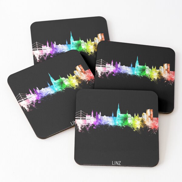 Item preview, Linz Austria Skyline designed and sold by ArtPrints.