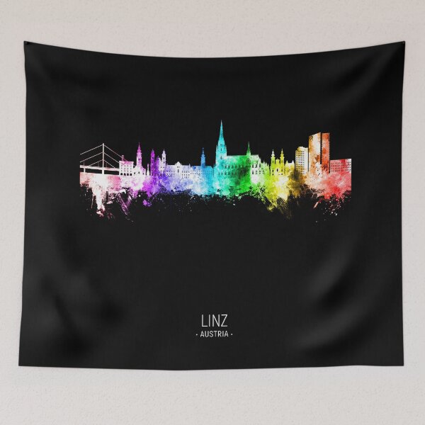 Item preview, Linz Austria Skyline designed and sold by ArtPrints.