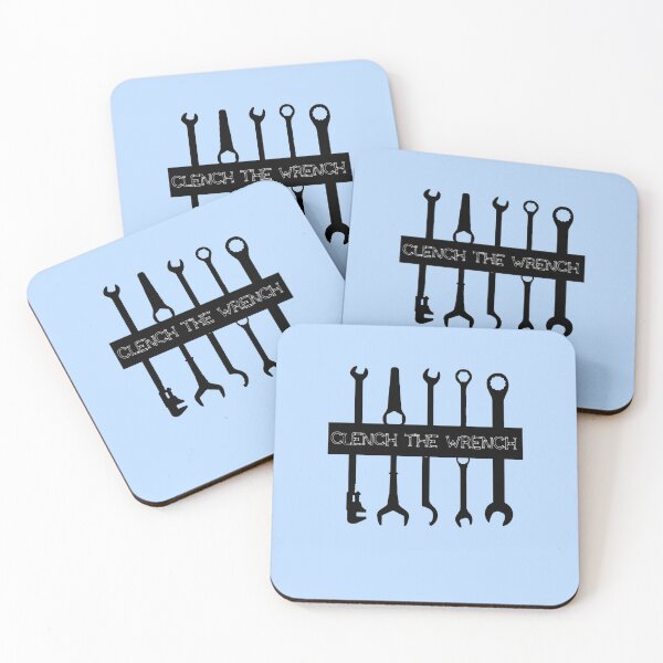 Item preview, Clench The Wrench, Engineer, Plumber designed and sold by HomeConscious.