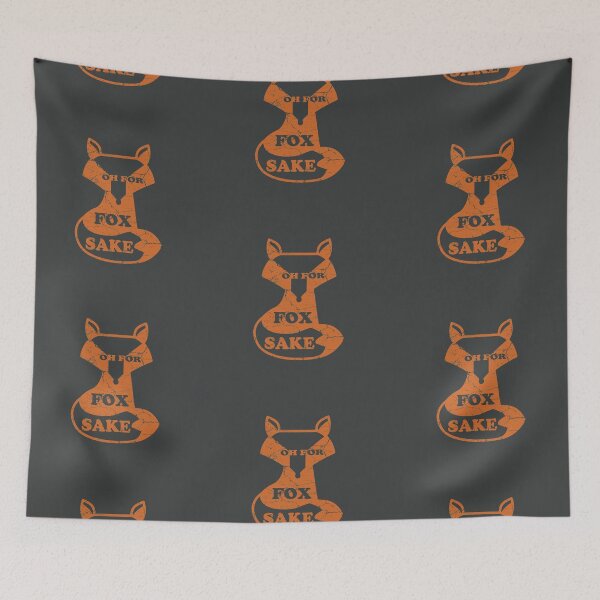 Item preview, Oh For Fox Sake - Funny Animal Pun - Fox Lover designed and sold by DesignByLeo.