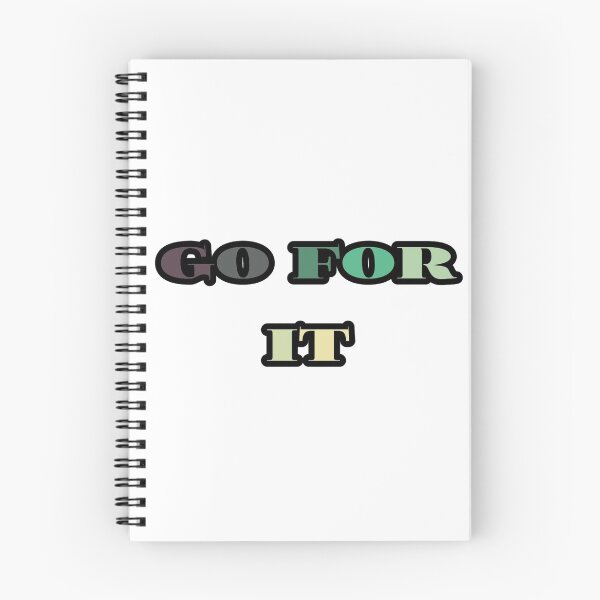 Item preview, Go For It Quote Design designed and sold by SimplyPractical.