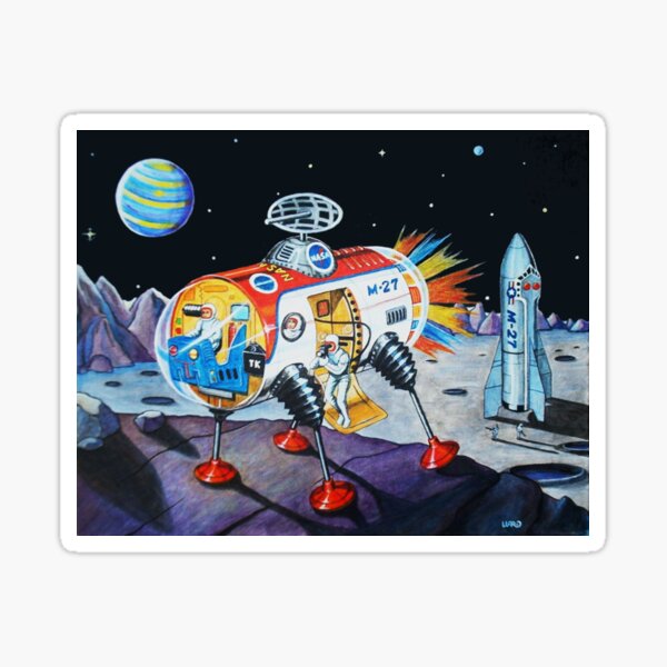 Item preview, MOON EXPLORER designed and sold by ward-art-studio.
