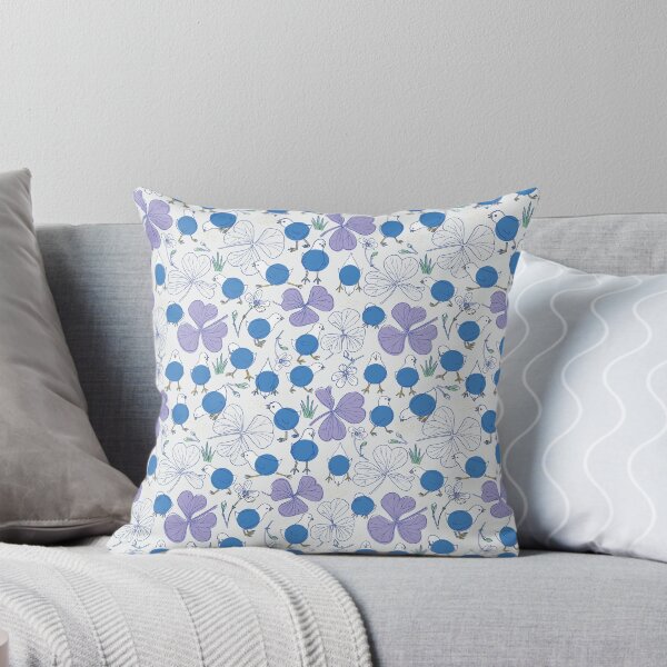 Item preview, Blue Chicks on a Gray Background  designed and sold by Hanna McCown.