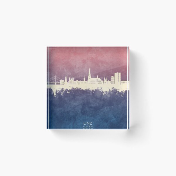 Item preview, Linz Austria Skyline designed and sold by ArtPrints.