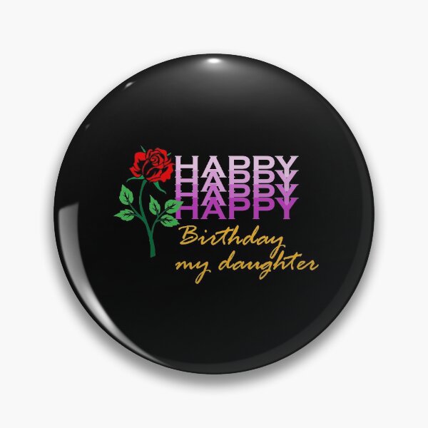 Item preview, Happy Birthday Wishes for daughter - birthday return gift ideas designed and sold by amedo14.
