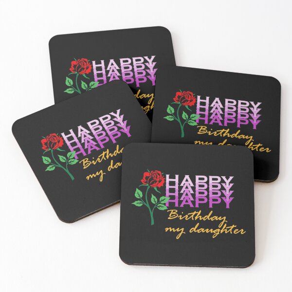 Item preview, Happy Birthday Wishes for daughter - birthday return gift ideas designed and sold by amedo14.