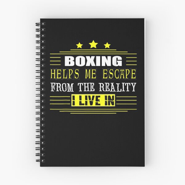 Item preview, Boxing Helps Me Escape From The Reality I Live In  designed and sold by melisenda.