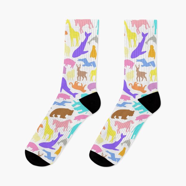 Item preview, Various animals pattern (colorful, big version) designed and sold by Okashimai.