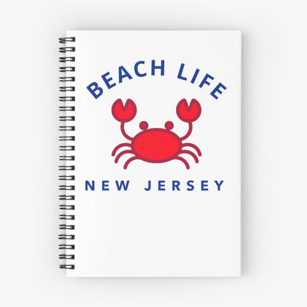 Item preview, New Jersey Beach Life Crab designed and sold by JerseyBoysTees.