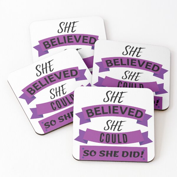 Item preview, She believed she could so she did! designed and sold by Bonicrazypeople.