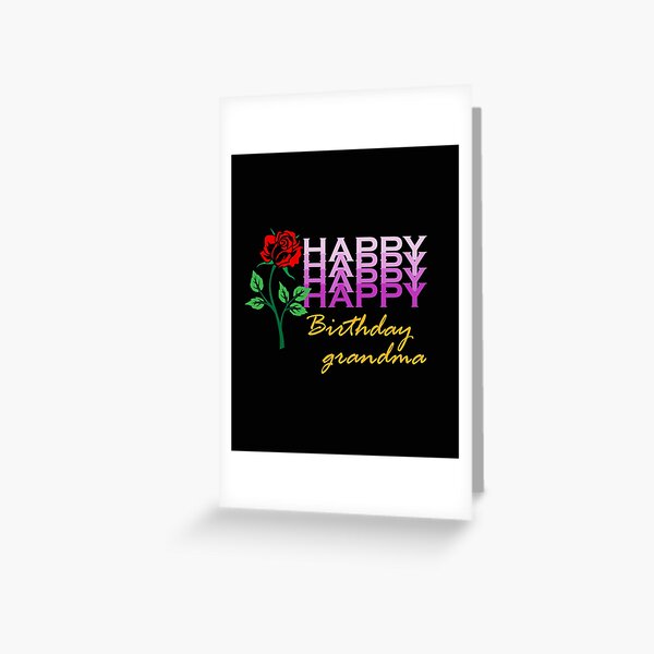 Item preview, Happy Birthday Wishes for grandma - birthday return gift ideas designed and sold by amedo14.