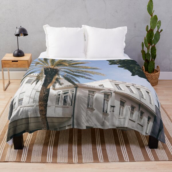 Item preview, White house in Tel Aviv Israel and a palm tree designed and sold by elenah0707.