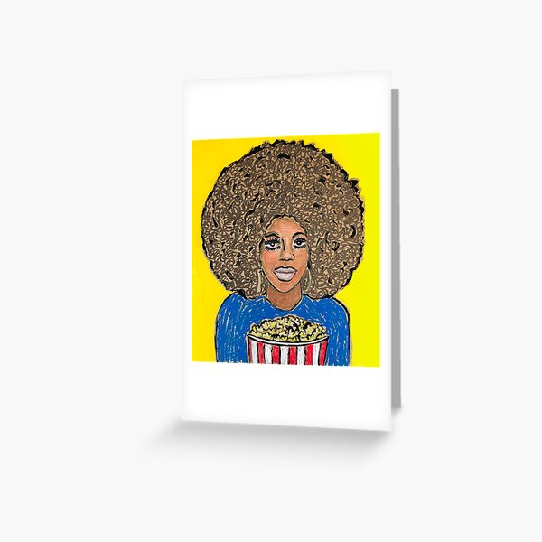 Buttered Popcorn Greeting Card