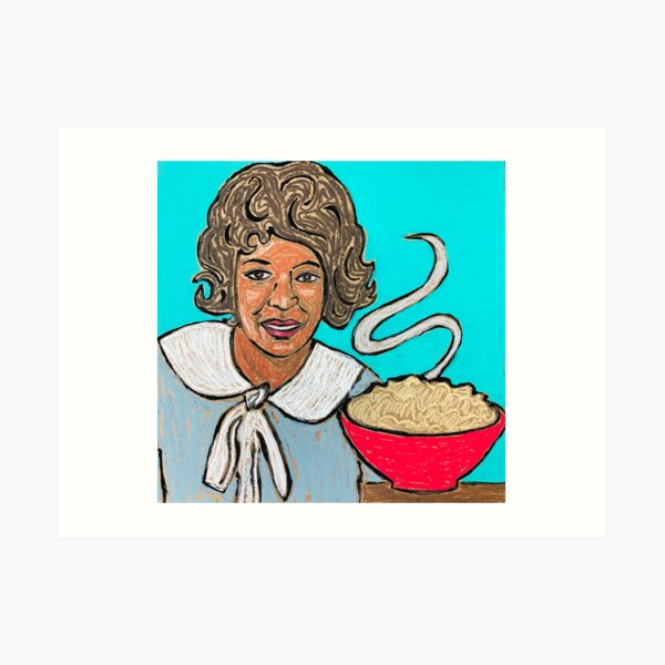 Mashed Potato Time Art Print