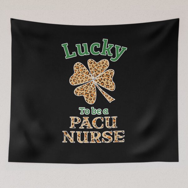 Item preview, Lucky To Be A Pacu Nurse Leopard Lucky Clovers  designed and sold by melisenda.