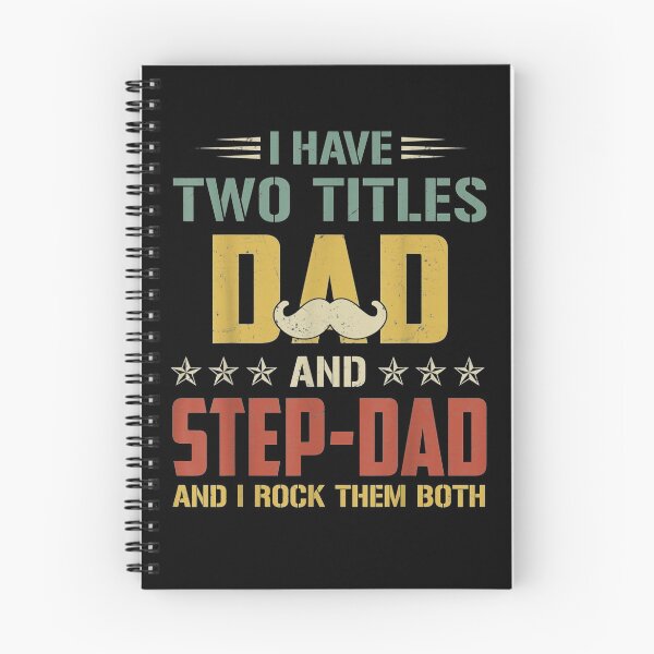 Item preview, I Have Two Titles Dad Step Dad I Rock Them Both  designed and sold by melisenda.