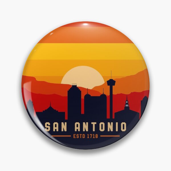 Item preview, San Antonio Texas Retro Skyline Cityscape Souvenir designed and sold by merchzy.