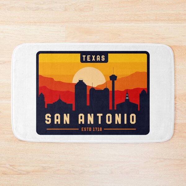 Item preview, San Antonio Texas Retro Skyline Cityscape Souvenir designed and sold by merchzy.