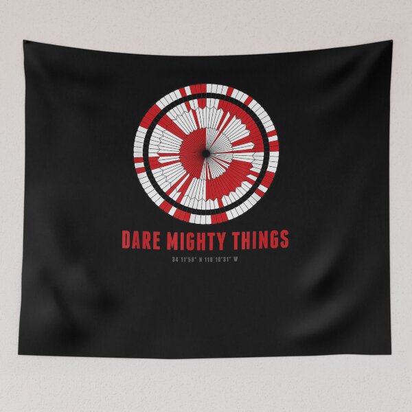 Item preview, Dare Mighty Things Perseverance Mars Rover Landing Parachute  designed and sold by melisenda.