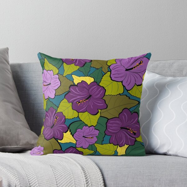Item preview, Large Purple Hibiscus designed and sold by VintageStyle.