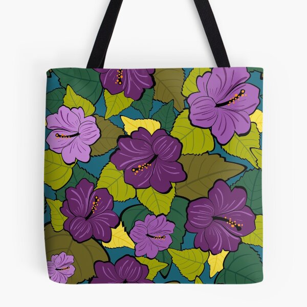 Item preview, Large Purple Hibiscus designed and sold by VintageStyle.